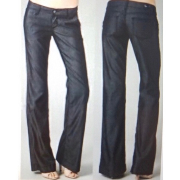 PAIGE Denim - Paige Bentley Wide Leg Dark Wash Jeans Size 29